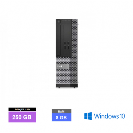 Dell optiplex 3020 sff - Core I5 - Ram 8 GO - SSD 250 GO Windows 10 N°130101 - GRADE B