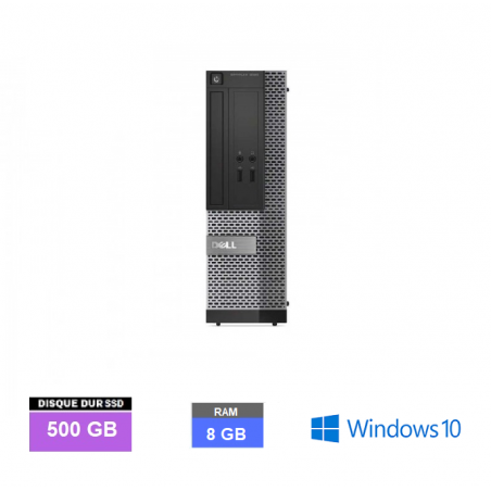 Dell optiplex 3020 sff - Core I5 - Ram 8 GO - SSD 500 GO Windows 10 N°130102 - GRADE B