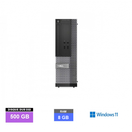 Dell optiplex 3020 sff - Core I5 - Ram 8 GO - SSD 500 GO Windows 11 N°130106 - GRADE B