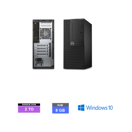 Dell optiplex 3050 TOUR - Core I5 - Ram 8 GO - SSD 2 TO Windows 10 N°160104 - GRADE B
