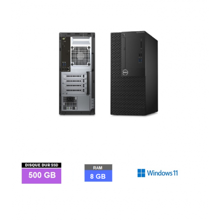Dell optiplex 3050 TOUR - Core I5 - Ram 8 GO - SSD 500 GO Windows 11 N°160106 - GRADE B