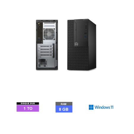 Dell optiplex 3050 TOUR - Core I5 - Ram 8 GO - SSD 1 TO Windows 11 N°160107 - GRADE B