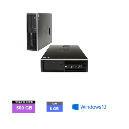 HP 8200 elite SFF CORE-I7 - Ram 8 GO - HDD 500 GO Windows 10 N°180101 - GRADE B