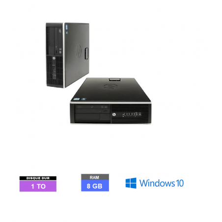 HP 8200 elite SFF CORE-I7 - Ram 8 GO - SDD 1 TO Windows 10 N°180104 - GRADE B