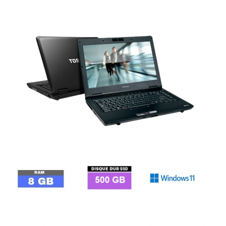 THOSHIBA M11 -  Core I3 - SSD 500 GO - RAM 8 GO - Windows 11 N°190114