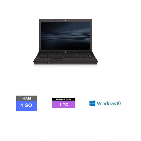 PROBOOK 4710S - Core I2 - SSD 1 TO - RAM 4 GO - Windows 10 N°200102 - GRADE B