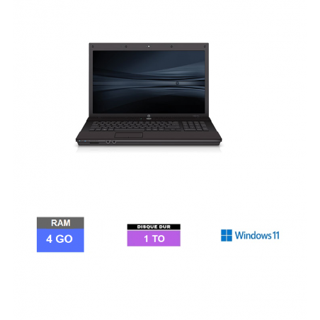 PROBOOK 4710S - Core I2 - SSD 1 TO - RAM 4 GO - Windows 11 N°200106