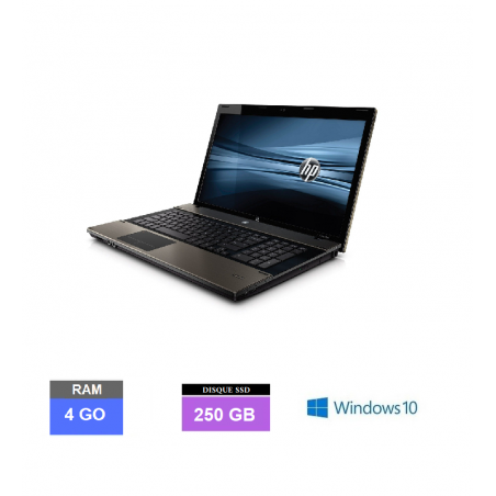 HP PROBOOK 4720S - Windows 10 - SSD 250 Go - Ram 4 Go - N°200108 - GRADE B