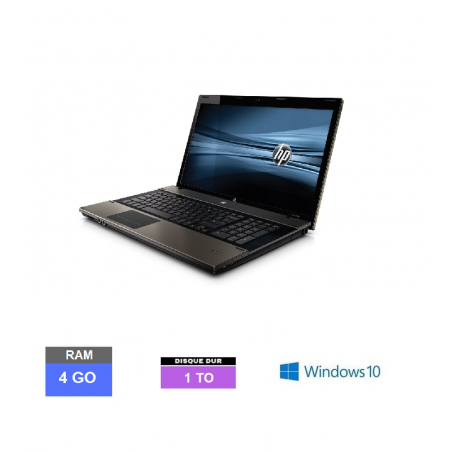 HP PROBOOK 4720S - Windows 10 - SSD  1 TO  - Ram 4 Go - N°200110 - GRADE B