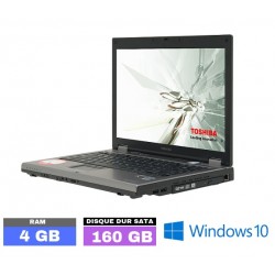 PC Portable TOSHIBA TECRA M9 sous Windows 10 - Ram 4 Go- N°111001 PHOTO 1