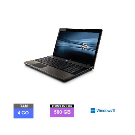HP PROBOOK 4720S - Windows 11 - SSD 500 Go - Ram 4 Go - N°200113 - GRADE B