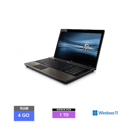 HP PROBOOK 4720S - Windows 11 - SSD 1 TO - Ram 4 Go - N°200114 - GRADE B