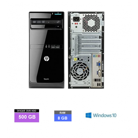 PRO 3500 MT - Core I3 - RAM 8 GO - HDD 500 GO - Windows 10 N°200116 - GRADE B