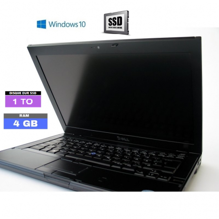 DELL E6400 - SSD 1 TO  - Windows 10 - Ram 4 Go - N°270103 - GRADE B