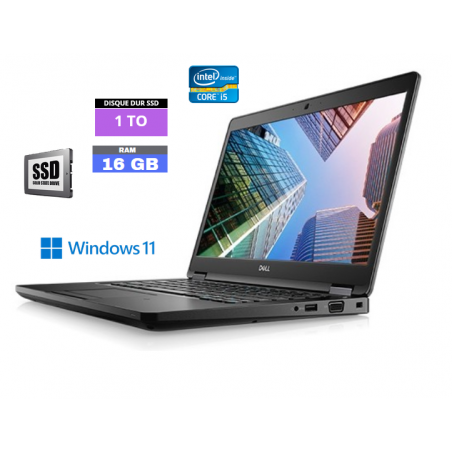 OFFRES SPECIALE : DELL LATITUDE E5490 - CORE I5 - Windows 11 -16 GO RAM - SSD 1 TO - N° 130422 - GRADE B