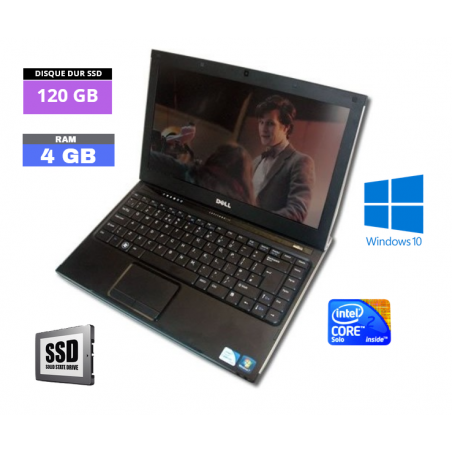 DELL LATITUDE 13 Sous Windows 10  - Ram 4 Go - SSD 120 Go - WEBCAM N°190403 - GRADE B