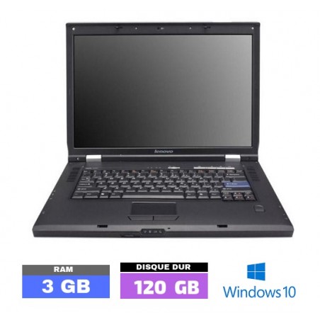 LENOVO 3000-N100 sous Windows 10 - Ram 3 Go- N°112702 - GRADE B