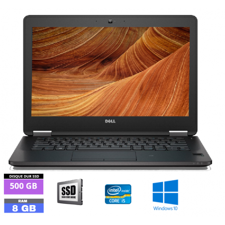 DELL LATITUDE E5580 Windows 10 - SSD 500 GO - Core I5 - Ram 8 Go  - N°250417 - GRADE B