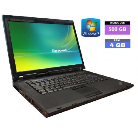 LENOVO R500 Windows 7 32 bits - Ram 4 Go -  HDD 500 Go - N°020517 - GRADE B
