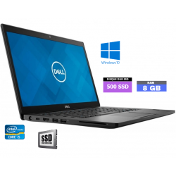 DELL E7490 - Windows 10 - Ram 8 Go - Core I5 - SSD 500 Go - Grade B - N°230614