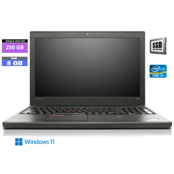 LENOVO T560 - Core I5 - Windows 11 - SSD 250 Go - Ram 8 Go - N°110728 - GRADE B