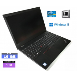 LENOVO T550 - Core I5  - Windows 11 - SSD 1 To - Ram 16 Go - N°190701 - GRADE B