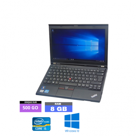 LENOVO THINKPAD X230 Core I5 Windows 10 HDD 500 Go  Ram 8 Go - N°060425 - GRADE B