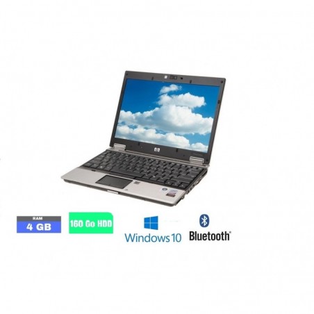 HP ELITEBOOK 2540P - Windows 10 CORE I7 -  WEBCAM - 4Go RAM - 160Go SSD - 280204 - GRADE B