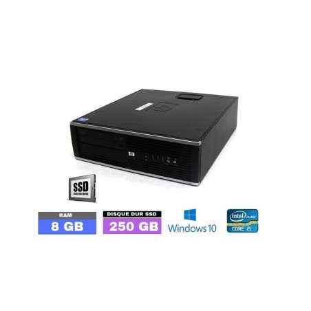UC HP 8100 ELITE - Windows 10 - SSD - Ram 8 Go - Core I5 - N° 030510 - GRADE B