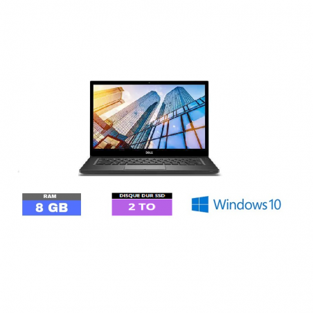 DELL E7390 - Windows 10 - SSD 2to - Ram 8 Go - N°23112302 - GRADE B
