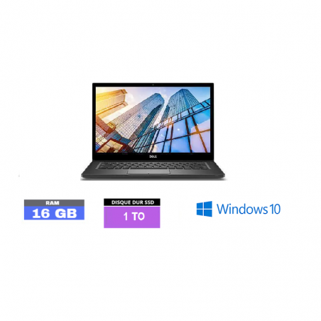 DELL E7390 - Windows 10 - SSD 1 To - Ram 16 Go - N°23112309- GRADE B