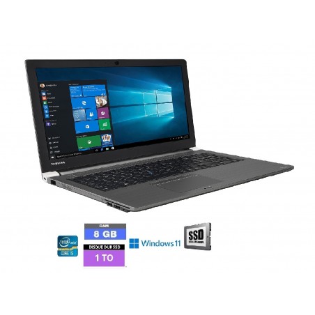 TOSHIBA TECRA Z50 - Core I5 -  SSD 1 TO- Ram 8 Go - Windows 11