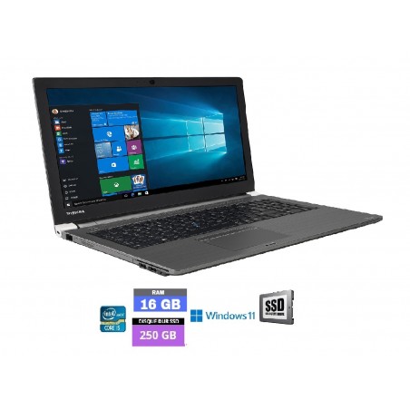 TOSHIBA TECRA Z50 - Core I5 -  SSD 250 Go - Ram 16 Go - Windows 11