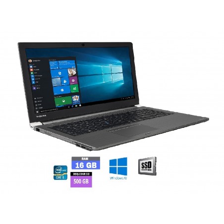 TOSHIBA TECRA Z50 - Core I5 -  SSD 500 Go - Ram 16 Go - Windows 10