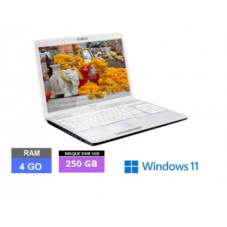 Toshiba satellite C660- RAM 4GO - SSD 250 GO- Windows 11