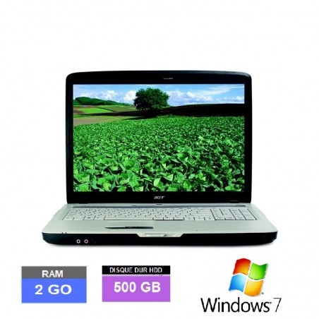 ACER ASPIRE 7720G Sous Windows 7 - RAM 2 GO - HDD 500 GO