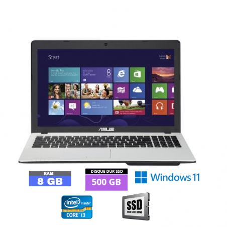 ASUS X552C - CORE I3 - WINDOWS 11 - 8 GO RAM - SSD 500 GO - N°280403 - GRADE B