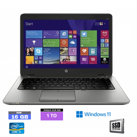 HP 840 G4 I5 -16 Go RAM - SSD 1 To - Windows 11  - N°250414 - GRADE B