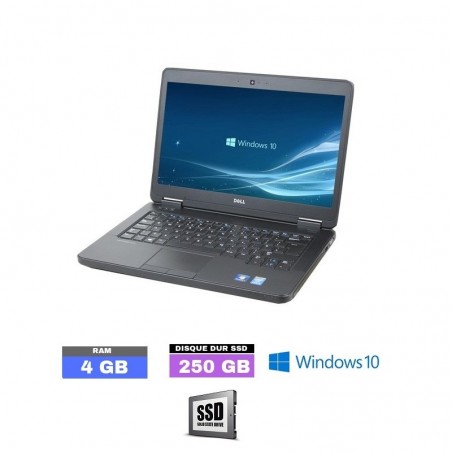 LENOVO THINKPAD L460 - grade b - Windows 11 - WEBCAM - SSD 120 - Ram 8 Go - N°120501