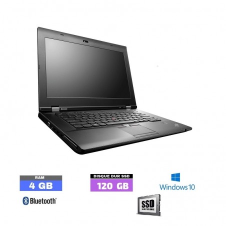 LENOVO THINKPAD L530 - Windows 10 - SSD - Ram 4 Go - N°111902 - GRADE B