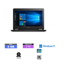 DELL E7270 Sous Windows 11...