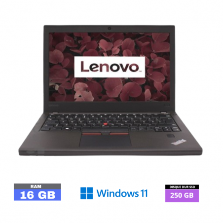LENOVO THINKPAD L490 - I5 - WINDOWS 11 - SSD 250 GO - RAM 16 GO - 12022405 - GRADE B