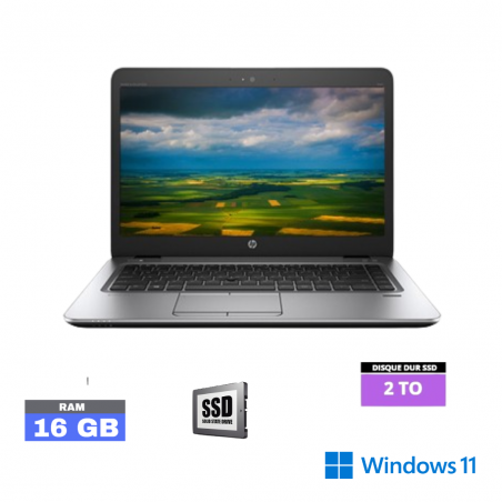 HP 840 G4 I5 -16 Go RAM - SSD 2 To - Windows 10  - N°250411 - GRADE B