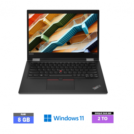 LENOVO X390-I5- RAM 8 go - SSD 2 TO - Windows 11- N°22042404-GRADE B