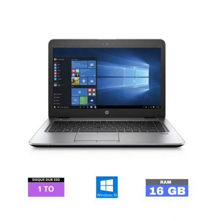 HP 840 G4 I5 -16 Go RAM - SSD 1 To - Windows 10  - N°250410 - GRADE B