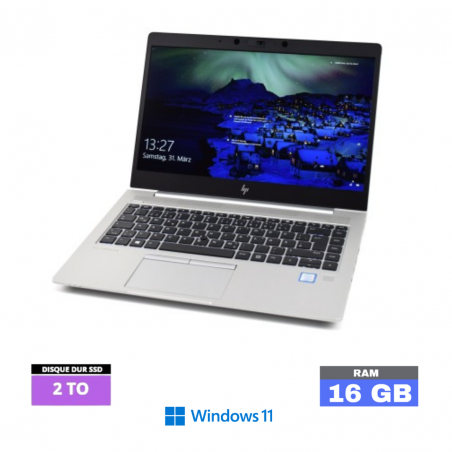 hp 840 g5 CORE-I5-8350U -RAM 16 go - SSD 2 To- Windows 11- N°22052437 - GRADE B