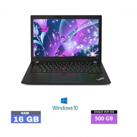 LENOVO X280 - GRADE B -  Core I5 - RAM 16 GO - SSD 500 Go - Windows 10 N°25062402