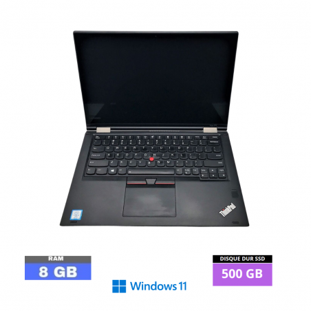 LENOVO THINKPAD YOGA 370 I5 TACTILE - SSD 500 Go- 8 Go RAM  sous Windows 11  - N°28062406 - GRADE B