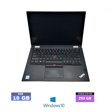 LENOVO THINKPAD YOGA 370 I5 TACTILE - SSD 250 GO- 16 Go RAM  sous Windows 10  - N°28062413 - GRADE B