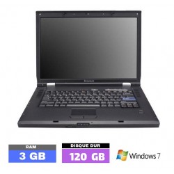 LENOVO 3000-N100 sous Windows 7 - Ram 3 Go- N°112701 photo 1